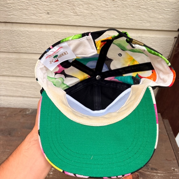 Vintage DANCO Electric company texas trucker hat floral pattern strapback - Picture 6 of 7